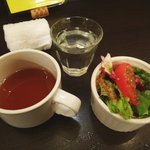 フォンティナ - スープとサラダ