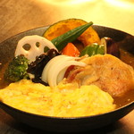 札幌スープカレー Sha−La–La - 料理写真:とろ玉チーズチキン