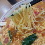 台湾厨房 楽福苑 - 細麺