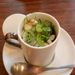 味勧屋 - タラの白子茶碗蒸し