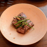 味勧屋 - イチボの炙りすし