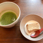 味勧屋 - おうすと生チョコわらび餅