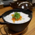 せろ - いくらにシラスのご飯