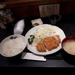 もち豚とんかつ たいよう - ロースランチ