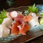 Gotemba Sakuraike - おまかせ5種刺身