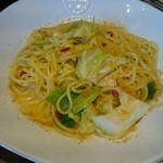 Italian Kitchen VANSAN - からすみと春キャベツのペペロンチーノ