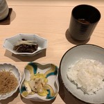 新ばし 星野 - お食事