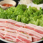 焼肉とんがらし玉 - サムギョプサル