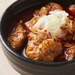 焼肉とんがらし玉 - 赤もつ