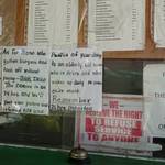 C&J Hamburger & Hotdog Stand - 注意書きなど