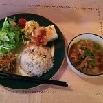 うつくしや縁日カフェ - 縁日カフェランチ(2019年4月18日)