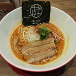 つけめん・らーめん 海老鶏麺蔵 難波本店 - 濃厚海老ラーメン 850円 (19年4月)