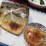 家庭料理 竹石 - 【ランチ】 サバ塩焼き　\700