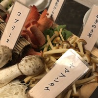 シャングリラズシークレット 銀座店 - きのこ盛り