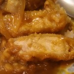 東園 - カツ断面