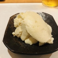 炭火焼鳥 いこか - お通し 京豆腐