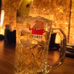 かまどか 岡山店 - トリスハイボール