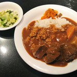 地雷也 - ビーフカレー￥880(税込)