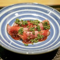 おたぎ - ☆花山椒とローストビーフ