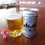 カレー＆カフェ カレー王子 - 缶ビール　\400