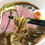 麺屋 一八 - 知多牛ローストビーフカレーらぁ麺 大盛
