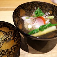 祇園 にし - あぶらめのお椀