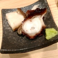 五反田鮨 SUSHI TOKYO 81 - 蛸の柔らか煮と蒸し鮑