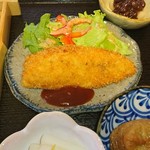 手打ち蕎麦屋　とみ庵 - 魚フライ