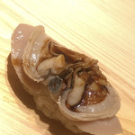 すが弥 - 煮蛤。仕込みの丁寧さが伝わります