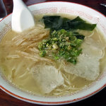 来々軒 - 「ラーメン＋焼めし半分」ラーメン