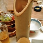 Umeno Hana - 青竹冷酒は、福岡の純米酒（銘柄失念）