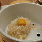 梅の花 - 呼子イカ焼売風「豆腐焼売」