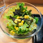 さらめし - セット内のサラダ