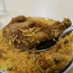 Aladdin Indian Restaurant - チキンビリヤニ(1100円)