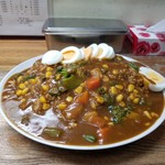 カレーショップ アルー - 野菜カレー大盛