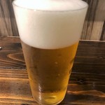 炭火焼鳥 わこん - 生ビ