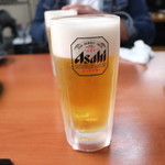 焼肉一力 - 生ビール
