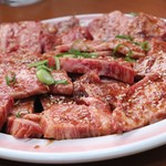 焼肉一力 - 上バラ