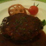 サンマルク - 和牛黒豚フォアグラ包みハンバーグステーキ　濃厚トリュフソース