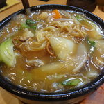 中国小皿料理とお酒の店  花凛 - 五目あんかけ焼きそば（２）