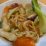 中国小皿料理とお酒の店  花凛 - 五目あんかけ焼きそば（３）