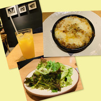 オービカ モッツァレラバー 横浜店 - ラザニアランチこれで1,620円！サイドディッシュとドリンクは何種かあるので選べます