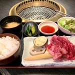 Kurogewagyuu Yakiniku Ichi - 大盛り焼肉定食