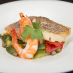Restaurant H&A - 料理写真:メバルと有頭海老の白ワイン蒸し