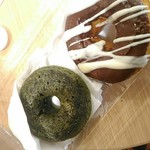 スイーツDecoいるむ - 【2019/4】焼きドーナツ抹茶とチョコ