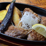 まぐろホホ肉のステーキ