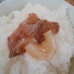 みやこ食堂 - 味付けは甘め生姜は控えめ