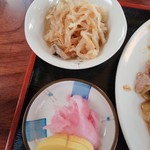 みやこ食堂 - この日の副菜は切り干し大根