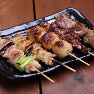A fragrant grilled skewer ◆The owner's selection 5 skewers is 880 yen