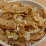 煮干そば 流。 - メンマ飯¥200